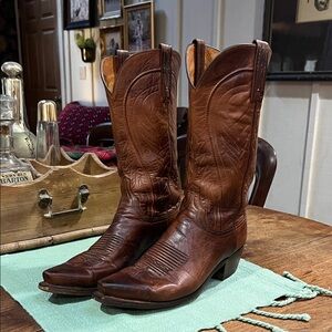 Lucchese 1883 Ranch Hand Leather Boots N1596-54